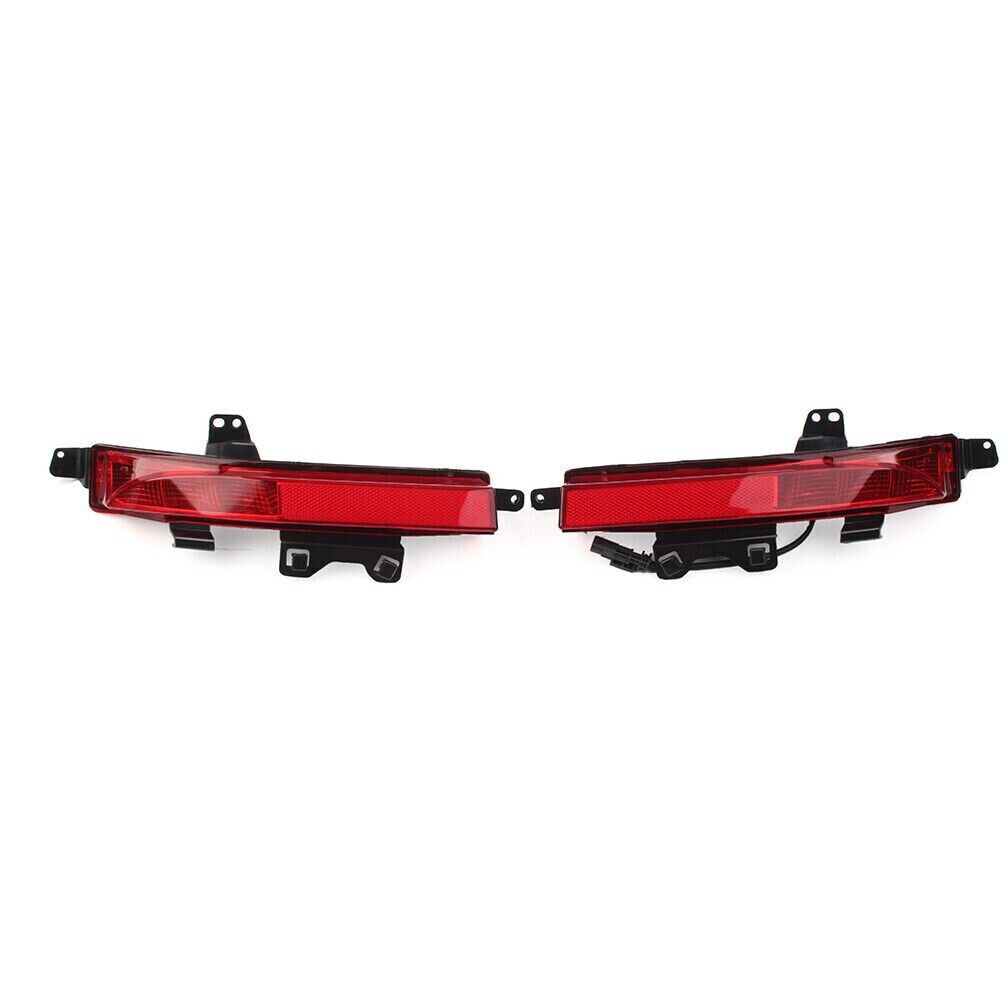 2X REAR BUMPER REFLECTOR FOG LIGHT LAMPS FOR LAND ROVER DISCOVERY SPORT 2014-20